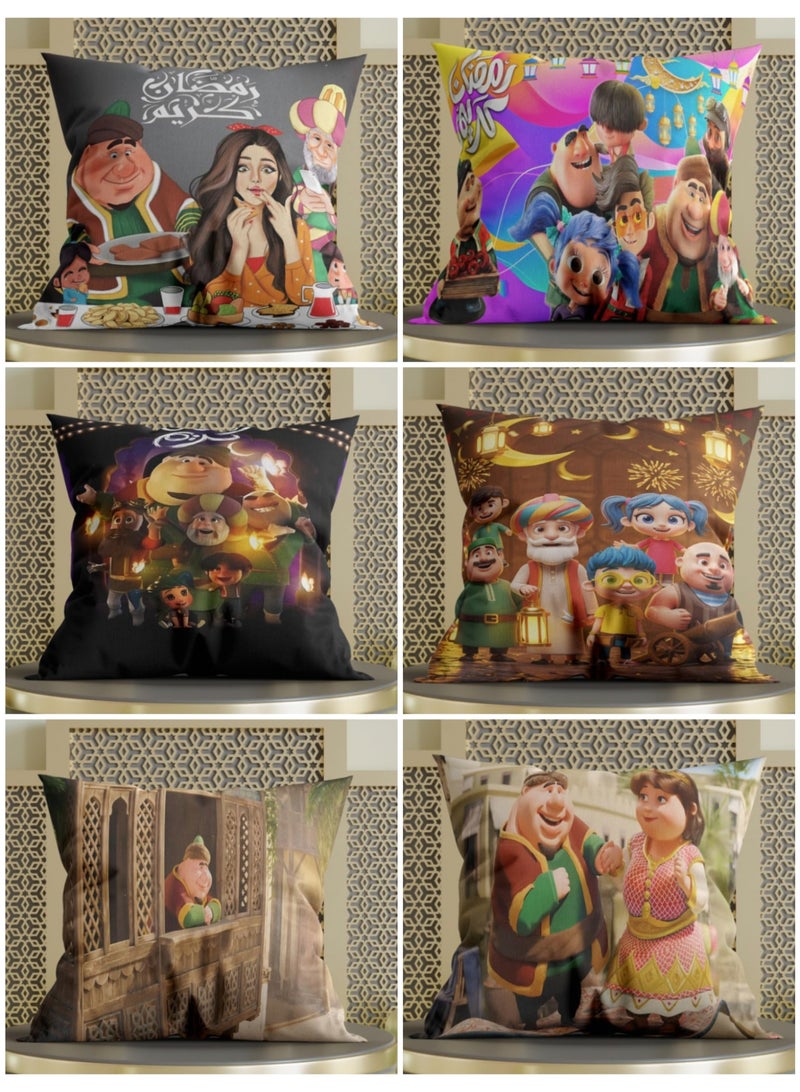 رمضان 2 كفر كوشنز 45*45 قطيفة - Image 2